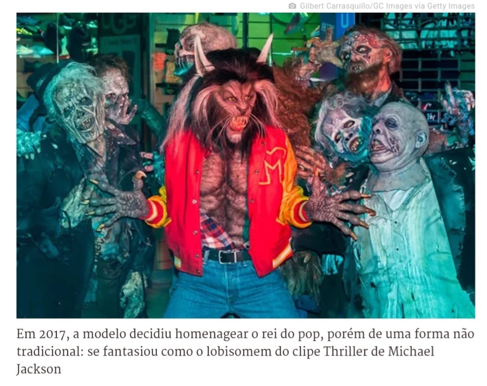 Halloween: veja celebridades que levam as fantasias super a sério