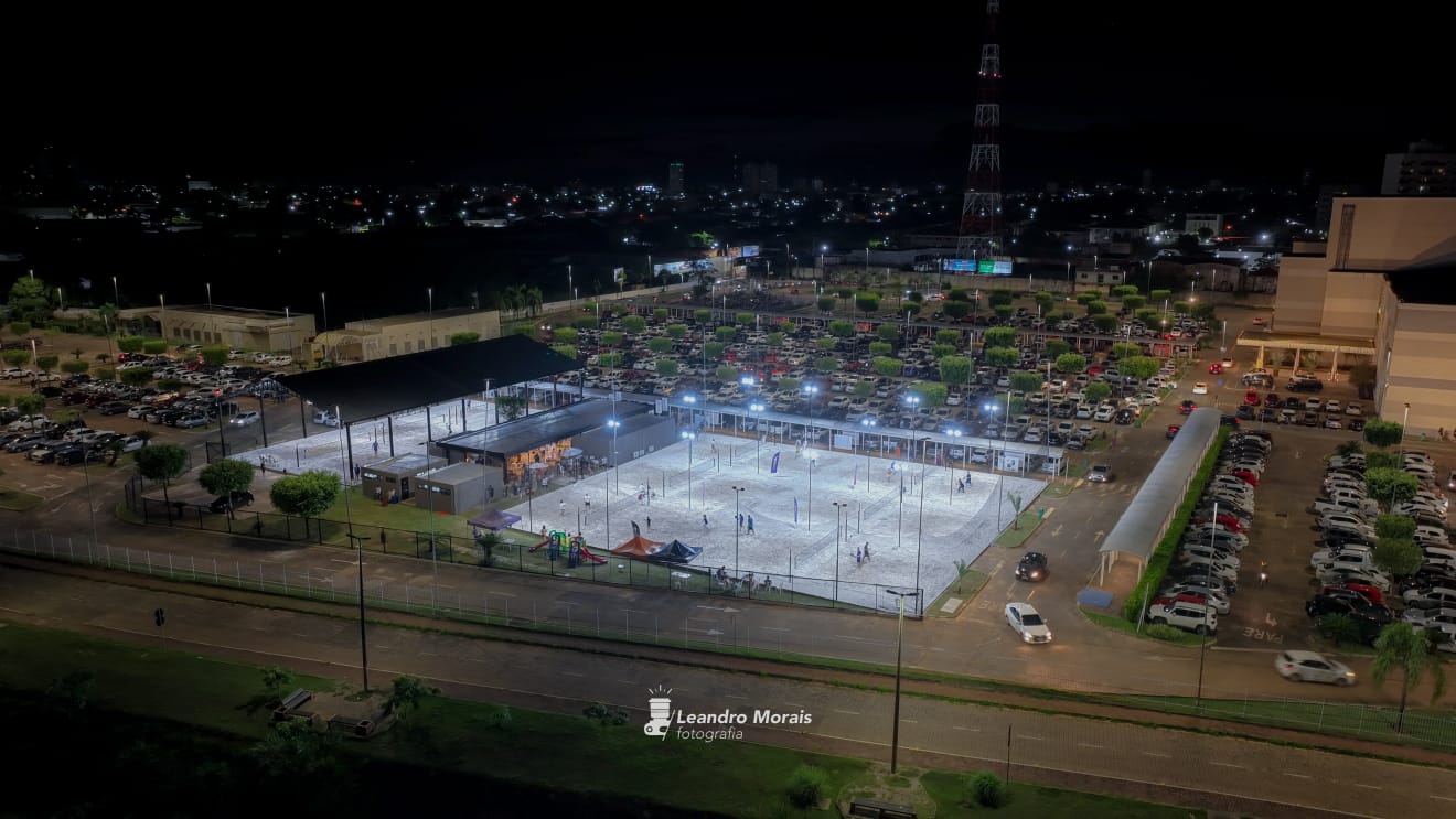 Arena de Beach Tennis com nove quadras é a mais nova atração do